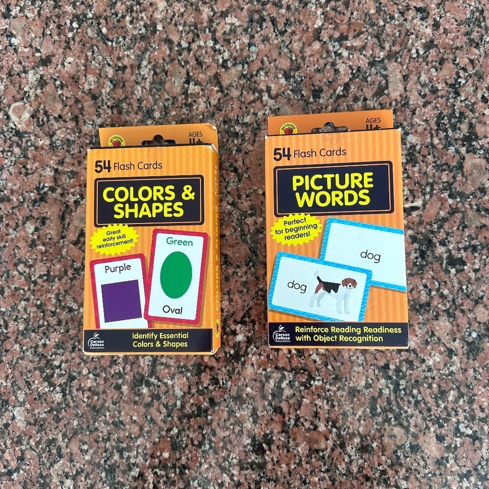 Colors & Shapes Flash Cards